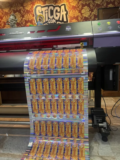 ผลิตงานจริงบนเครื่อง Mimaki